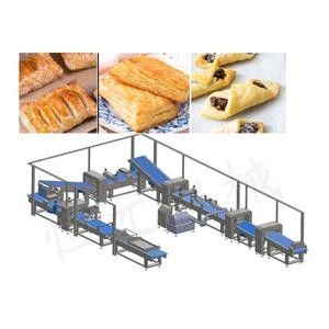 কেনা স্বয়ংক্রিয় বাণিজ্যিক Croissant মালকড়ি শীটার Croissant উত্পাদন লাইন অনলাইনে উৎপাদন