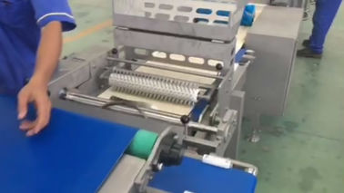2 - 4 Rows Pizza Dough Making Machine , Automated Pizza Machine Customized Diameter