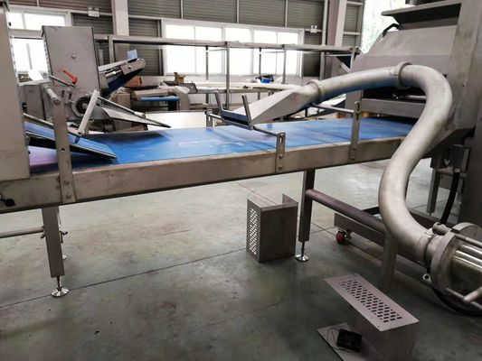 পেশাদার ডেনিশ পেস্ট্রি সরঞ্জাম Wtih ফিলিংস, পিজা মেকিং মেশিন 2500 কেজি / ঘন্টা r